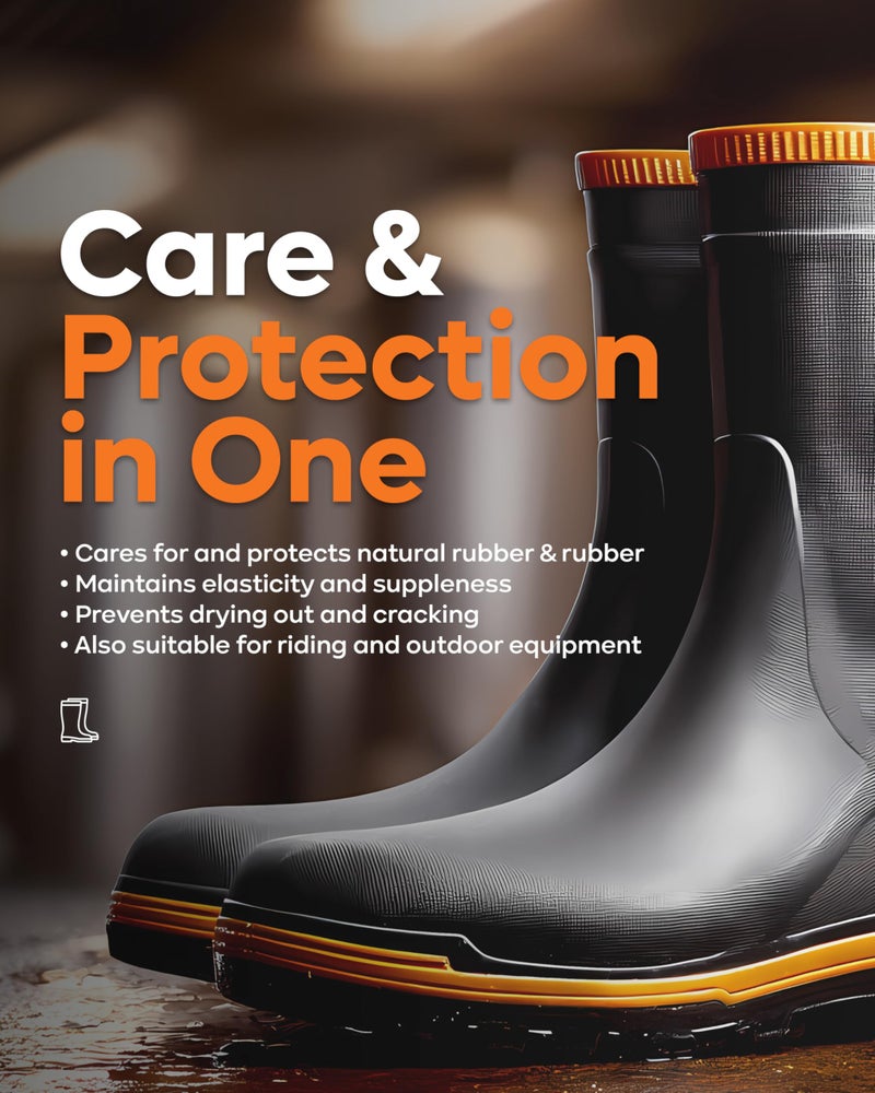 Collonil Rubber Boots Clean & Care Gummistiefel Colourless - 5.07 fl OZ - Made in Germany - Preserve and Clean Your Rubber Boots - Image 3